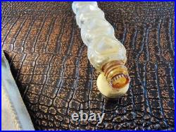 Vintage Lalique Glass Hearts Scent Bottle Nina Ricci Couer Joy