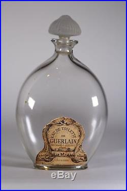 Vintage Lalique Guerlain Perfume Bottle
