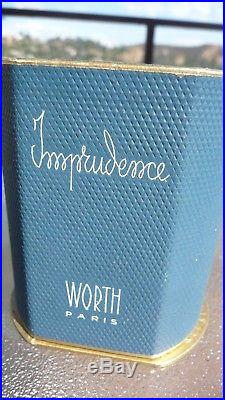 Vintage Lalique Imprudence by WORTH Perfume Bottle, Sealed with Box
