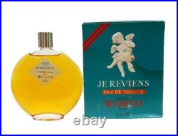 Vintage Lalique JE REVIENS Worth 9 oz Eau de Toilette SEE DESCRIPTION