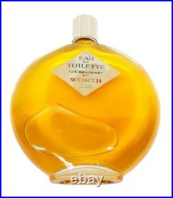 Vintage Lalique JE REVIENS Worth 9 oz Eau de Toilette SEE DESCRIPTION