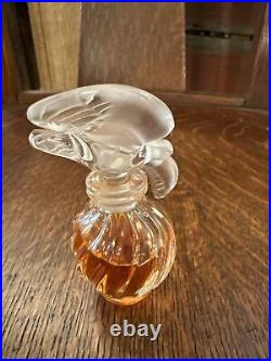 Vintage Lalique Perfume Bottle 2 Doves L'air Du Temps Nina Ricci Vintage 75%