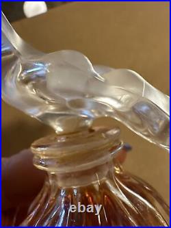 Vintage Lalique Perfume Bottle 2 Doves L'air Du Temps Nina Ricci Vintage 75%