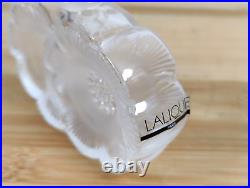 Vintage Lalique Perfume Bottle Duex Fleur (Two) Flowers Open Box Unused