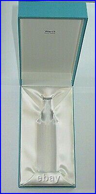 Vintage Lalique Worth Skyscraper Perfume Bottle/Box JE Reviens 2 1/4 OZ 5 1/2