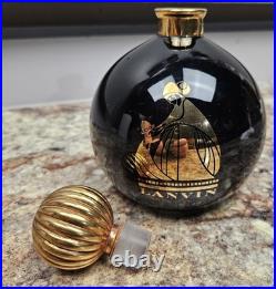 Vintage Lanvin Arpege Perfume Bottle FACITE Large VERY RARE AND BEAUTIFUL