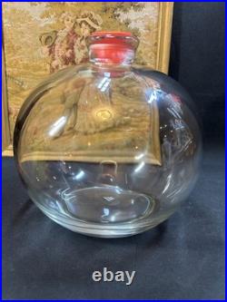 Vintage Lanvin Art Deco Clear Glass Perfume Bottle Factice Dummy Display 6.5