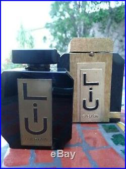 Vintage Large Guerlain Baccarat Perfume Bottle Liu with Box