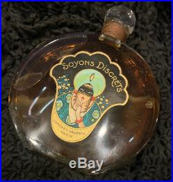 Vintage Large Unopened SOYONS DISCRETS French Commercial Perfume Bottle