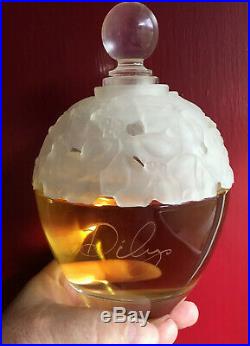 Vintage Laura Ashley DILYS Glass Store Display Factice Dummy Perfume Bottle-7