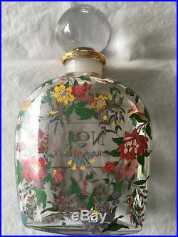 Vintage Laura Ashley Factice Display No. 1 Perfume Bottle France Huge 13in