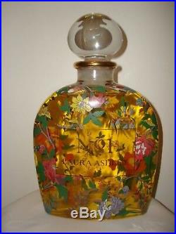 Vintage Laura Ashley No 1 Factice Dummy Display Perfume Huge Bottle France 13 H