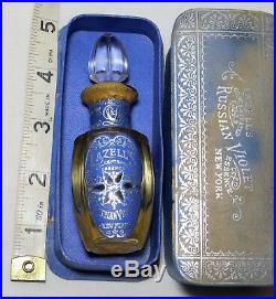 Vintage Lazells Russian Violet Concentrated Perfume Sealed Original Box