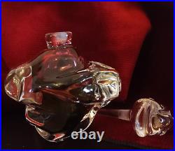 Vintage Leon Applebaum Art Glass Perfume Bottle withStopper