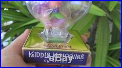Vintage Liddle Kiddles Kologne Violet Doll With Little Tag Cologne Perfume Bottle