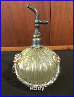 Vintage Loetz Texas Empire Perfume Atomizer