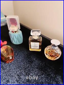 Vintage Lot Miniature High End 43 Perfume Bottles All Different