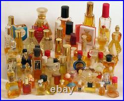 Vintage Lot Of 82 Perfume Bottles Eternity Givenchy Estee Lauder Armani Giorgio