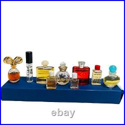 Vintage Lot Perfume Sample Bottles Fragrances Cologne Collection Tiny Miniatures