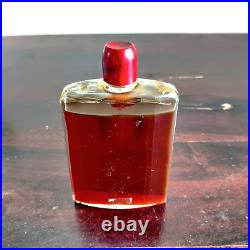 Vintage Lotion Fluer De Paris Glass Perfume Bottle France Original Content GL147