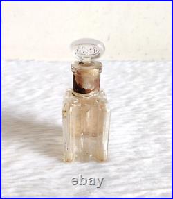 Vintage Lotion Pompeia LT Piver Paris Perfume Glass Bottle Decorative GL510