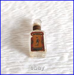 Vintage Lotion Pompeia LT Piver Paris Perfume Glass Bottle Decorative GL510