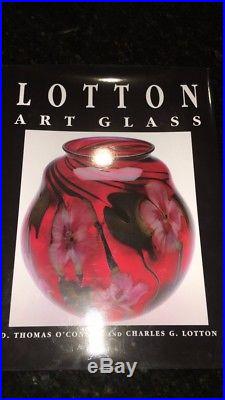 Vintage Lotton Art Glass Perfume Bottle 2013