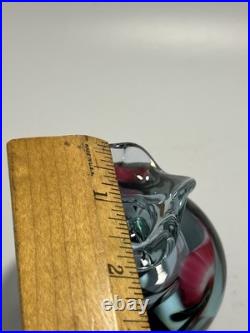 Vintage Lotton Studio Art Glass Perfume Bottle, Signed By J Heer Vintage Lotton Studio Art Glass Perfume Bottle, Signed By J Heer
