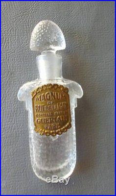 Vintage MAGNUM of RUE DE LA PAIX Perfume Bottle GUERLAIN Paris