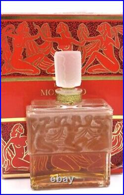 Vintage MOLINARD DE LALIQUE FRANCE PERFUME NEVER OPENED BOTTLE with Box