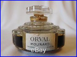 Vintage MOLINARD ORVAL Parfum / Perfume, Sealed Bottle with Box