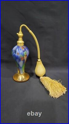 Vintage Marcel Franck France Brevete SGDG Art Glass Perfume Bottle