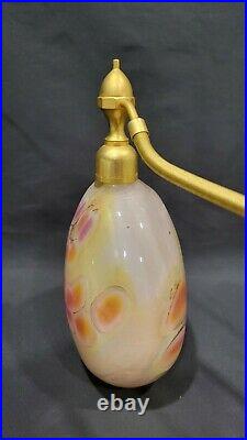 Vintage Marcel Franck France Paperweight Glass Perfume Bottle, Artist Signed