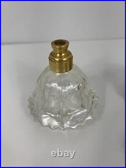 Vintage Matson Sunflower Perfume Bottle Ormolu Hollywood Regency