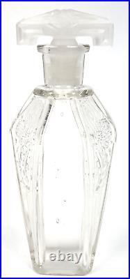 Vintage Mavis Perfume Bottle Vivaudou Art Nouveau Dragonfly 1920's Deco Toilette