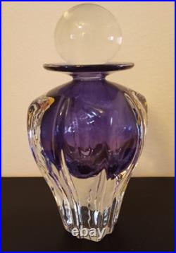 Vintage Michael Trimpol Hand Blown Glass Perfume Bottle 1993- Signed and Dated Vintage Michael Trimpol Hand Blown Glass Perfume Bottle 1993- Signed and Dated
