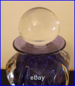 Vintage Michael Trimpol Hand Blown Glass Perfume Bottle 1993- Signed and Dated Vintage Michael Trimpol Hand Blown Glass Perfume Bottle 1993- Signed and Dated