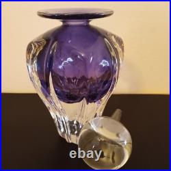 Vintage Michael Trimpol Hand Blown Glass Perfume Bottle 1993- Signed and Dated Vintage Michael Trimpol Hand Blown Glass Perfume Bottle 1993- Signed and Dated