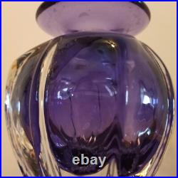 Vintage Michael Trimpol Hand Blown Glass Perfume Bottle 1993- Signed and Dated Vintage Michael Trimpol Hand Blown Glass Perfume Bottle 1993- Signed and Dated