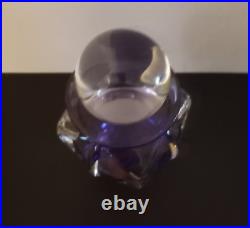 Vintage Michael Trimpol Hand Blown Glass Perfume Bottle 1993- Signed and Dated Vintage Michael Trimpol Hand Blown Glass Perfume Bottle 1993- Signed and Dated
