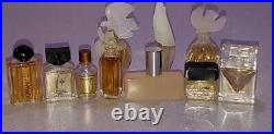 Vintage Miniature Mini Designer Perfume Lot of 25 Bottles High End Brands, Paris