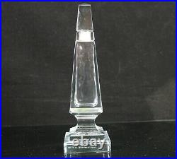 Vintage Miss Dior Christian Dior Luxor's Obelisk Perfume Flask Bottle