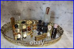 Vintage Mixed Lot-Perfume Bottles/Atomizers, Funnel, Vanity Tray Max Factor