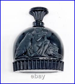 Vintage Moiret Circe perfume bottle made by Baccarat French art glass Parisian