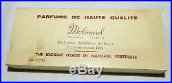 Vintage Molinard Perfume sampler box with Bottles + some perfume