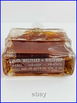 Vintage Molinard de Molinard Perfume 2oz. Creation Lalique Bottle Unopened NIB