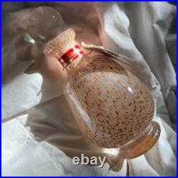 Vintage Murano Glass Cristalvi Lavorazione Hand-blown Perfume Bottle