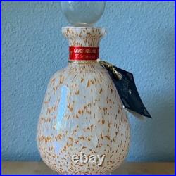 Vintage Murano Glass Cristalvi Lavorazione Hand-blown Perfume Bottle
