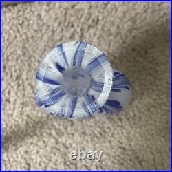 Vintage Murano Italy Art Glass Perfume Decanter Bottle With Dauber