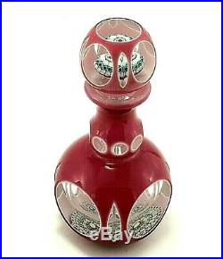 Vintage Murano Millefiori & Murrine Art Glass Perfume Bottle and Stopper, 7